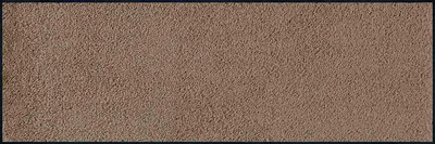 Zdjęcie produktu dla wash+dry Taupe, Dekoracyjne wycieraczka, Wewnętrzna, Prostokątny, Szarobrązowy, Monochromatyczny, 600 mm