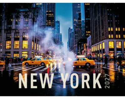 Produktbild von Jahreskalender 2027 mit einer vielfältigen Auswahl an Motiven der Stadt New York