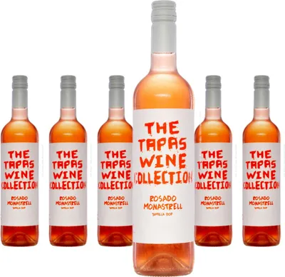 Produktbild von 6 x Bodegas Carchelo The Tapas Wine Collection Garnacha Rosé