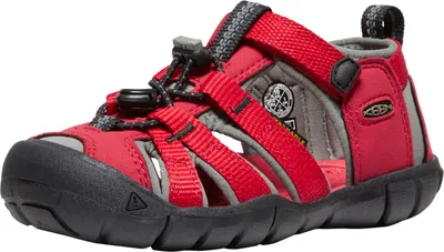 Produktbild von Keen Kinder Seacamp II CNX Sandale racing red/gargoyle 31
