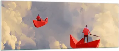 Produktbild von Bilder auf glas - Abstraktion modern - 140x50cm - Glasbilder - Wandbilder - Kunstdruck - zum Aufhängen bereit - Wanddekoration aus Glas - Glas Bilder - Wandbild auf Glas - Einteilig - GAB140x50-3832