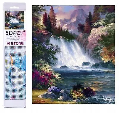 Produktbild von Norimpex Diamant-Gemälde Wasserfall 30x40cm
