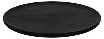 Zdjęcie produktu dla Miska Pomax Maclear wykonana z drewna akacji, kolor czarny, średnica 50 cm, wysokość 1,25 cm