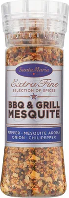Zdjęcie produktu dla Młynek do przypraw Santa Maria „Bbq & Grill Mesquite” 285 g (mieszanka do grillowania)