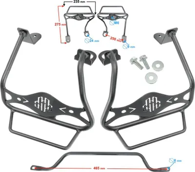 Produktbild von Seitliche Kofferraumstütze links + rechts X-trail 125