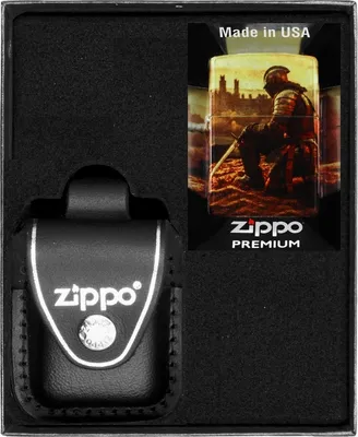 Produktbild von ZIPPO Feuerzeug-Set KINGHT DESIGN Geschenk No3