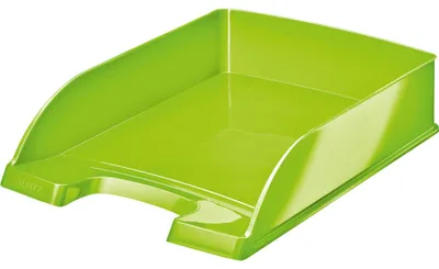 Immagine prodotto di Leitz 5226-30-54 5226 Plus WOW vaschetta per lettere - A4, polistirolo, verde metallizzato