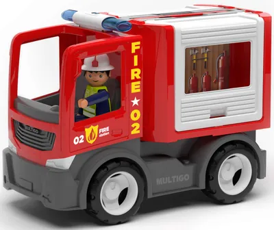 Produktbild von MULTIGO FIRE multicab mit Fahrer