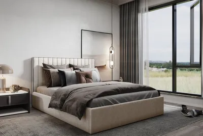 Produktbild von Kaiser Möbel Polsterbett 160x200 mit bettkasten und Öffnung öffnen SYLT Beige
