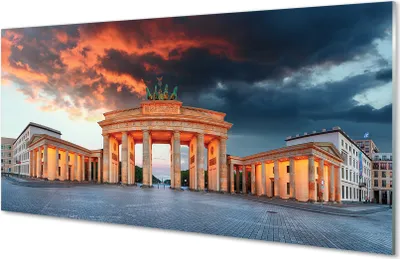 Produktbild von Glasbilder 120x60 Wandkunst Deutschland Brandenburger Tor