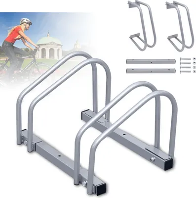 Produktbild von Jopassy Fahrradständer für 2 Räder 41x32x26cm verzinkt und für Wandmontage geeignet
