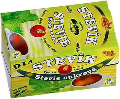 Obrázek produktu pro Stevík - stévie cukrová 30g(30x1g)
