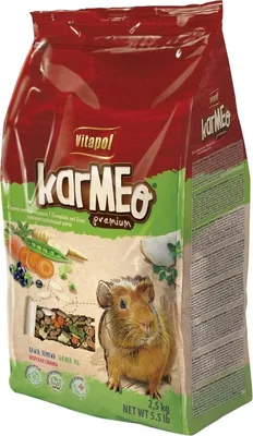 Produktbild von Vitapol Karmeo Premium - vollwertiges Futter für Meerschweinchen 2,5kg Vitapol