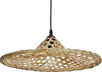Obrázek produktu pro Závěsné svítidlo BOHO z bambusu, přírodní, velké, 40 cm, E27