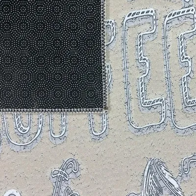 Produktbild von Küchenläufer Teppich beige waschbar mit „Coffee“ Schriftzug in weiß Größe - 80 x 300 cm