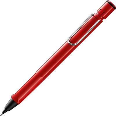 Produktbild von LAMY Druckbleistift Safari ROT mit Mine 0,5mm und Radiergummi