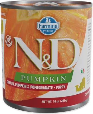 Immagine prodotto di N&D DOG PUMPKIN Puppy Pollo e Melograno 285g