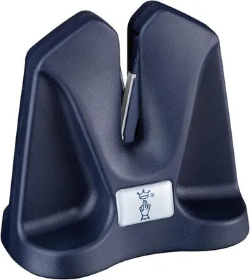 Immagine prodotto di Affilacoltelli portatile - Efficiente - 1 pezzo - Blu - Plastica