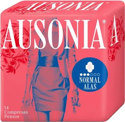 Obrázok produktu pre Ausonia Normal s krídlami Hygienické uteráky 14 kusov
