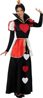 Produktbild von Klassisches Herzkönigin Kostüm Größe: 3XL
