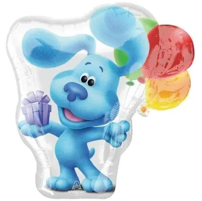 Obrázok produktu pre Fóliová héliová balón XL Blue's Clues – Anagram