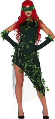 Produktbild von Naturgöttin Ivy Damen Kostüm mit Maske als Verkleidung für Karneval und Mottoparties Größe: M