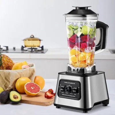 Obrázek produktu pro Profesionální mixér – 2000 W – objem 2,5 litru – nerezové čepele vhodné pro přípravu smoothie, zmrzliny a koktejlů