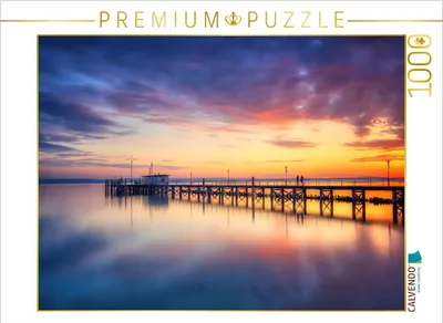 Produktbild von CALVENDO Puzzle Ein Motiv aus dem Kalender Bodensee-Stimmungen | 1000 Teile Lege-Größe 64x48cm Foto-Puzzle für glückliche Stunden