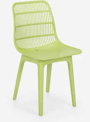 Immagine prodotto di Sedia in polipropilene per cucina, bar, ristorante, giardino moderno Bluetit - Verde