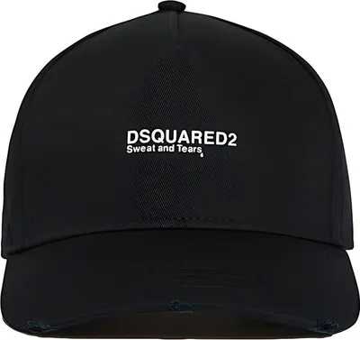 Immagine prodotto di Dsquared2 Cappellino da baseball Schwarz Weiße Sweat and Tears Stickerei Unisex