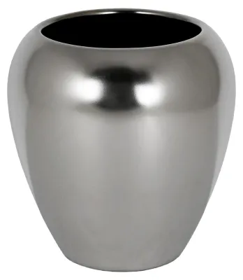 Immagine prodotto di Kaheku, vaso cubico, colore argento opaco, 15,5 Ø 16h, codice prodotto: 7833039694