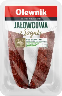 Produktbild von Olewnik Kiełbasa Jałowcowa Z Szynki 180 G
