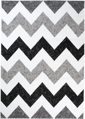 Image de Tapis MAYA Moderne Crème Gris Chambre à coucher  300 x 400 cm
