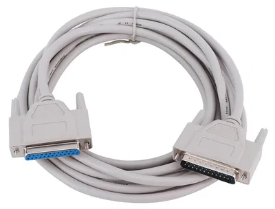 Zdjęcie produktu dla 5 m/16,4 stopy równoległy kabel przedłużający 25-pinowe złącze DB9 wtyk do gniazda dla grawerki Mach3