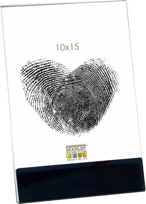 Image de Porte-photo Deknudt S58SG noir 10 x 15 cm