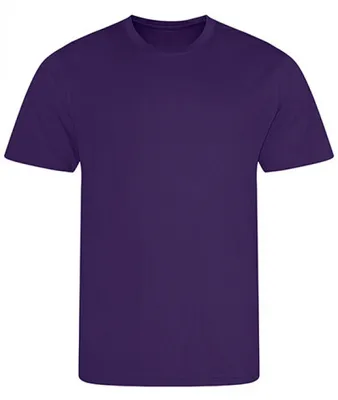 Immagine prodotto di Just Cool JC201 | Maglietta da uomo riciclata Cool - Colore: Viola - Taglia: XL