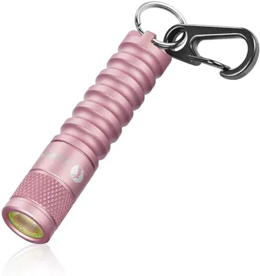 LED-Taschenlampe EDC01, 120 Lumen, 3 Modi, IPX8, rosa