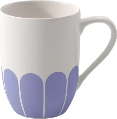 Produktbild von Villeroy & Boch Becher FLEUR bleu BHT 8x10.40x11.50 cm weiß