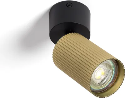Produktbild von Deckenleuchte Aluminium Aritz 1 Spot Gold