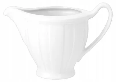 Produktbild von Ćmielów Oktawa Milchkännchen Porzellan weiß 250 ml