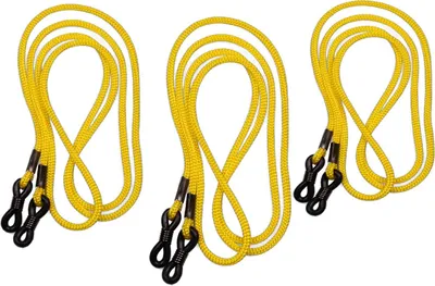 Image de Cordon jaune pour lunettes – lot de 3 pièces