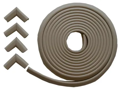 Produktbild von Jippie's Schaumstoff-Tischkantenschutz-Set Weiß