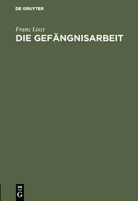 Produktbild von Die Gefängnisarbeit