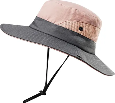 Produktbild von Faltbarer Sonnenhut für Damen mit UV-Schutz und Zopfloch für draußen