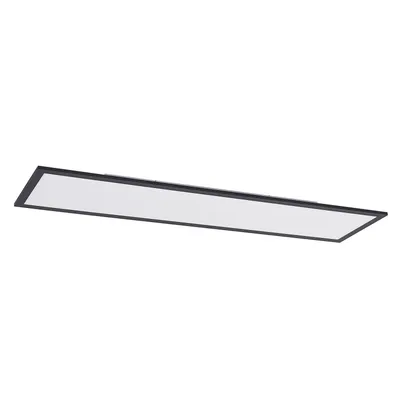 Produktbild von Lindby LED-Panel Nelios, 120 x 30 cm, 4000K, schwarz, Metall