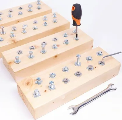 Image de Jeu de 2 clés hexagonales et tournevis à douille (33446)