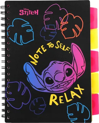 Obrázek produktu pro Kołobrulion B5 Disney Stitch Black wzór 1