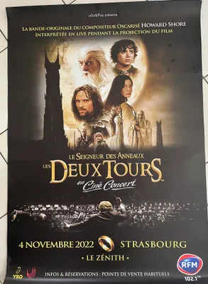 Productafbeelding van De Heer der Ringe - De Twee Torens - POSTER - 84x120 cm