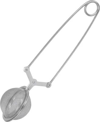 Obrázek produktu pro metaltex 253810010 metaltex sítko na čaj s klešťovou rukojetí, nerezová ocel
