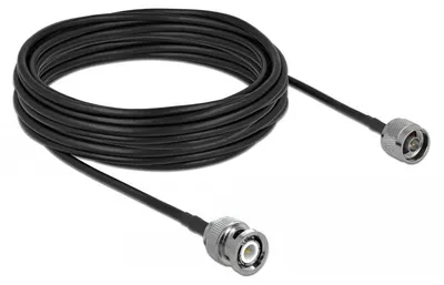 Produktbild von DeLOCK 90425, 10 m, LMR195, Schwarz, Grau